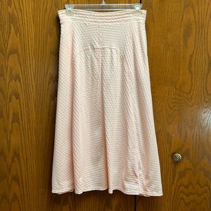 Stretch Vintage Textured A-Line Skirt